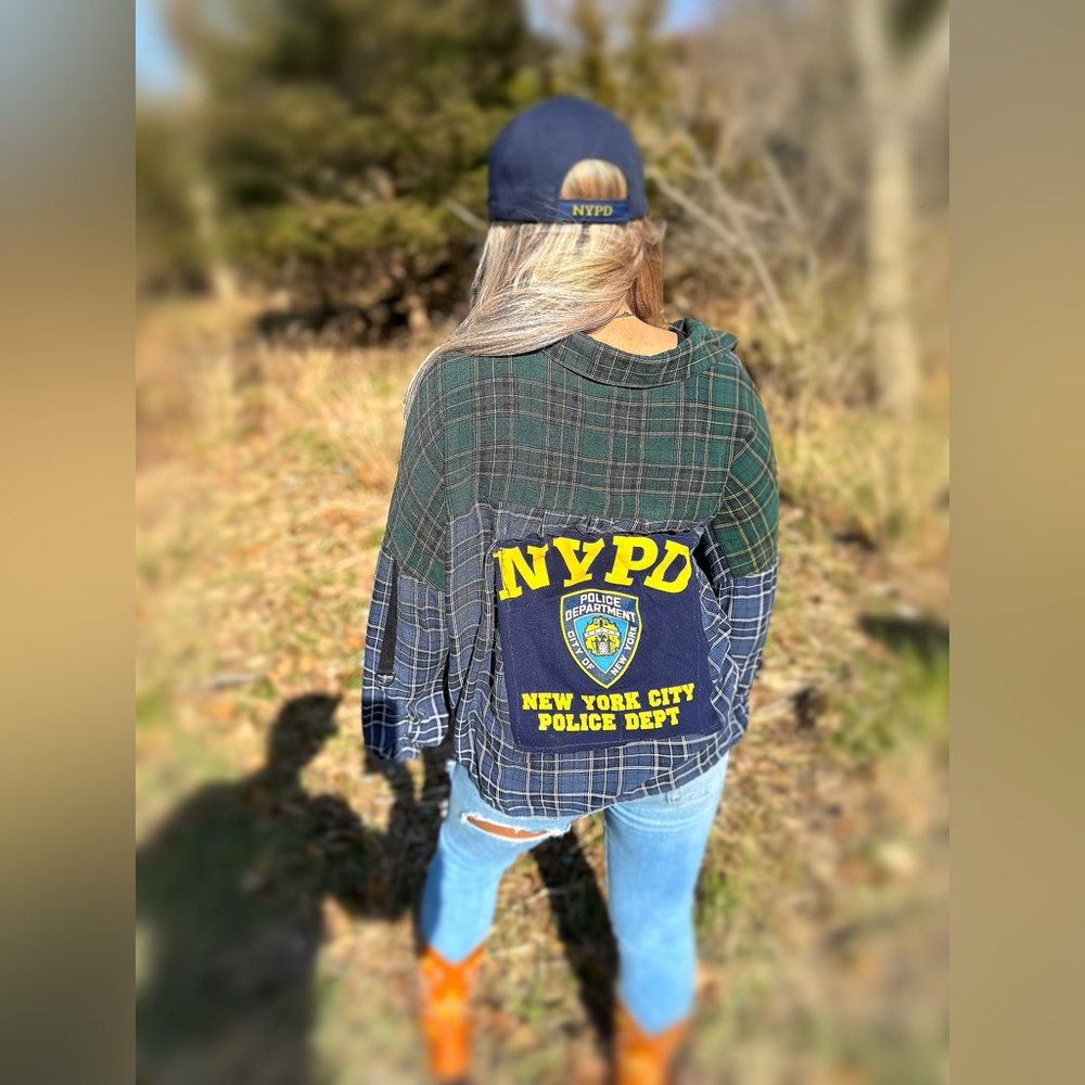 NYPD flannel 💙
